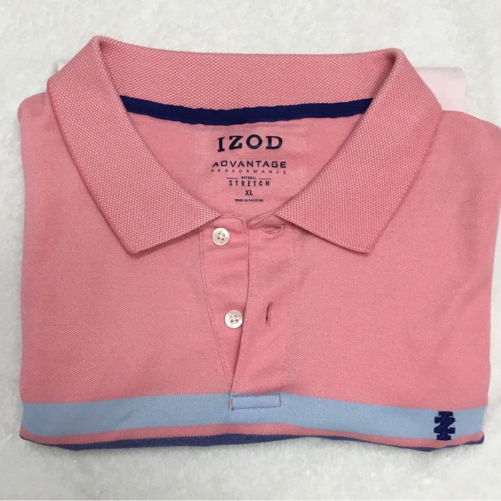 IZOD Mens Advantage Performance Stretch Polo size XL